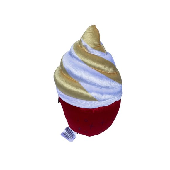 Disney Parks Food Icons Dole Whip Ice Cream Swirl Scented Plush - Picture 3 of 6